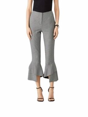 Women's n/nicholas Black and White Houndstooth Dress Pants